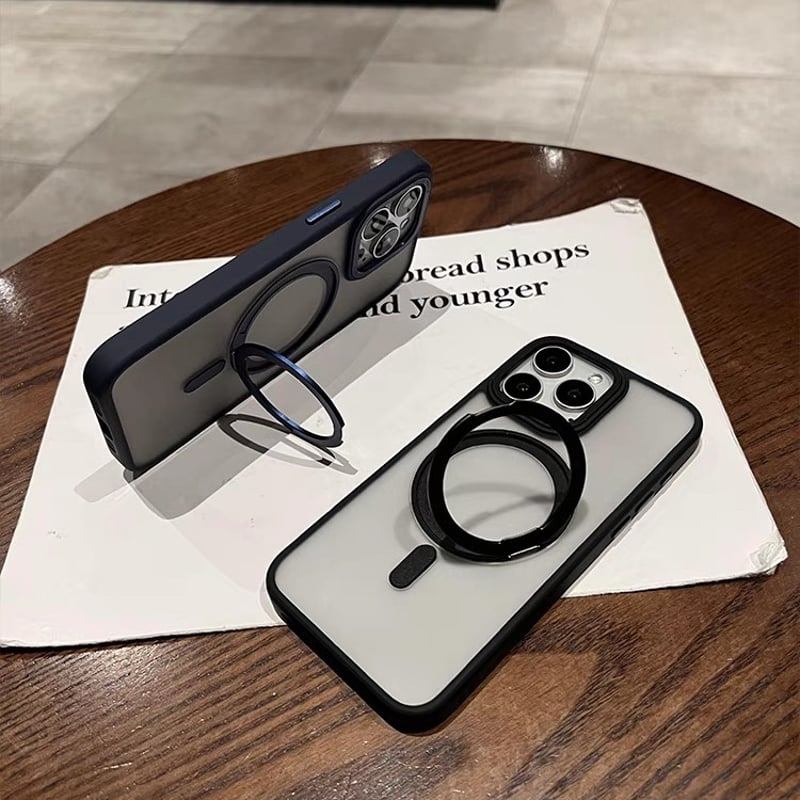 139」マグセーフ ケース iphone15/14 ケース スタンド付き