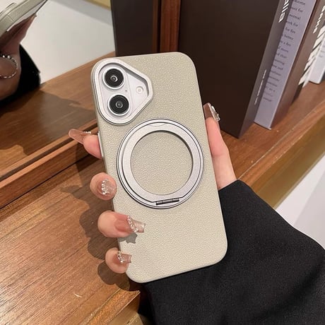 「281」iphone16/16promax magsafe 対応 ケース かわいい iphoneケース スタンド付き