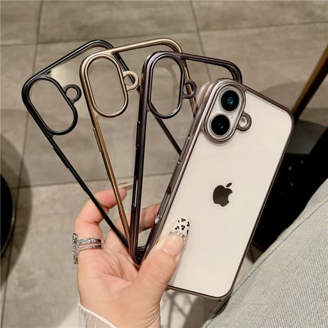 「358」iphoneケース クリア おしゃれ iphone16/16pro ケース 透明 シンプル