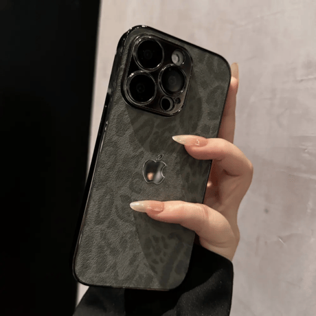 「305」iphone ヒョウ 柄 ケース カメラファイルつき iphone17pro/16 ケース おしゃれ レオパード