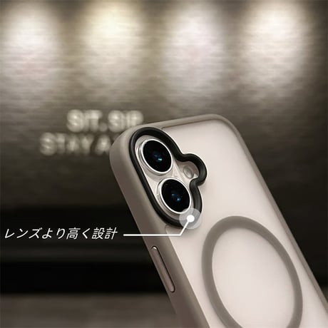 「272」iphone16/16plus マグセーフ ケース マット iphone ケース 指紋対策