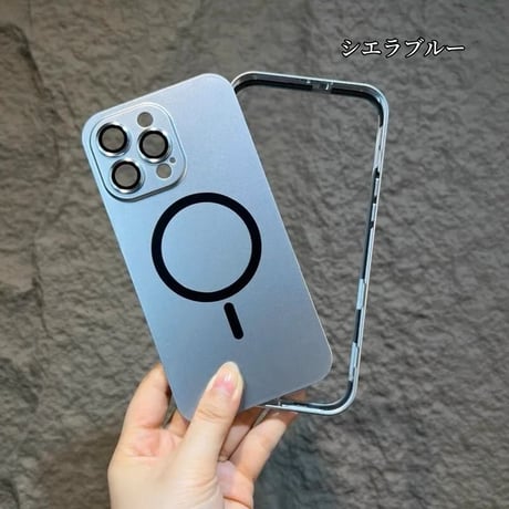 「337」時間限定30％オフセール！iphone17/air ケース magsafe 高級 iphone16/15 ケース マット質感 アルミニウム合金