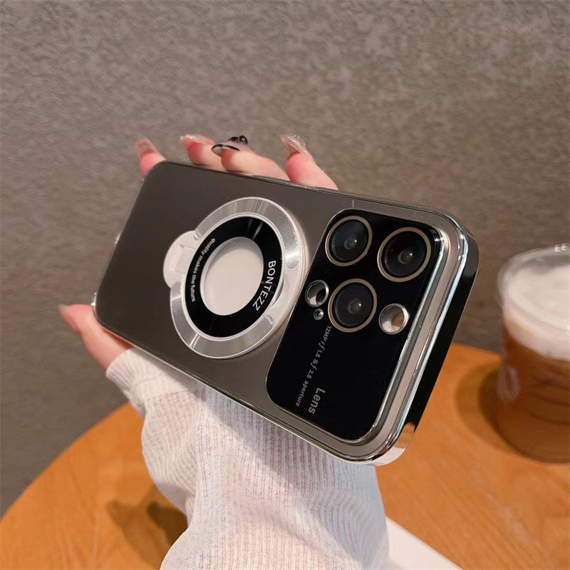 090」magsafe充電 iphone15/15promax ケース スタンド iphon