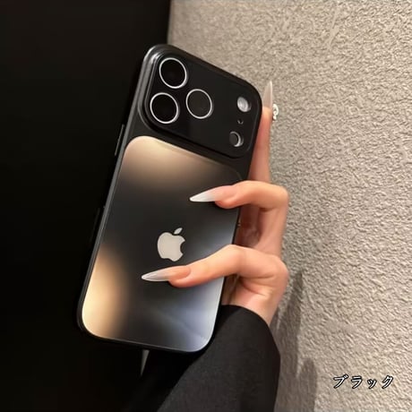 「481」iphone ガラス ケース グラデーション iphone17pro/16ケース ペア おしゃれ