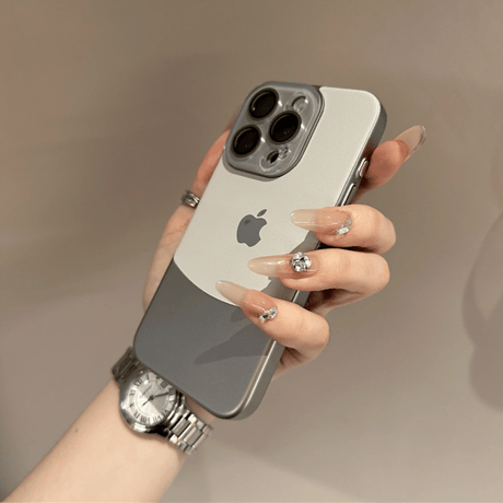 「243」iphone16/15 ケース かわいい iphoneケース バイカラー カメラ保護