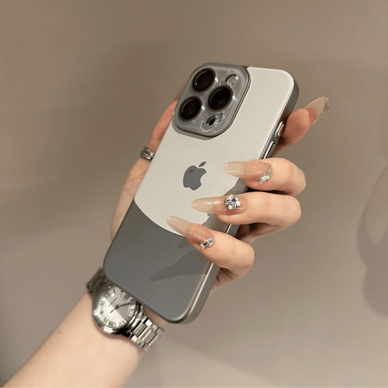 ケース 243」iphone16/15 ケース かわいい iphoneケース バイカラー カメラ保護