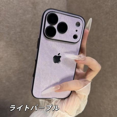 「446」iphone デニム ケース カメラフィルム付き iphone12~17シリーズ対応 スマホケース 大人 かわいい