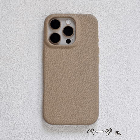「346」iphoneケース 無地 シンプル iphone16/15/14 ケース magsafe レザーケース