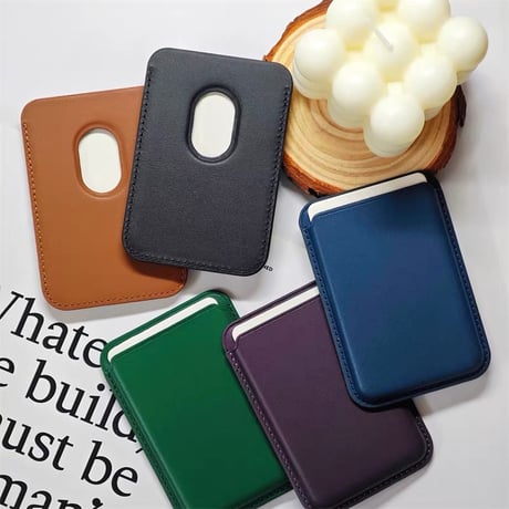 「531」マグセーフ カード ケース iphone カードケース PUレザー ICカードケース パス ケース 磁石