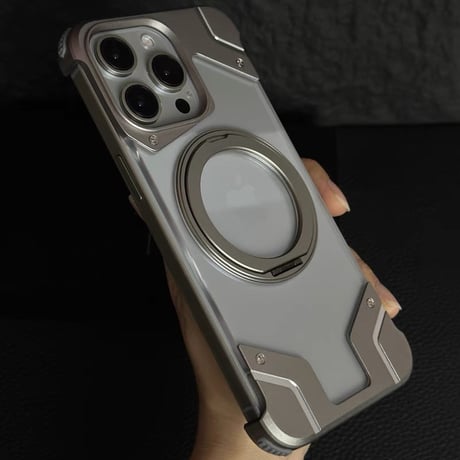 「262」iphone16pro ケース マグセーフ iphone15pro/15promax フレームレスケース クリア