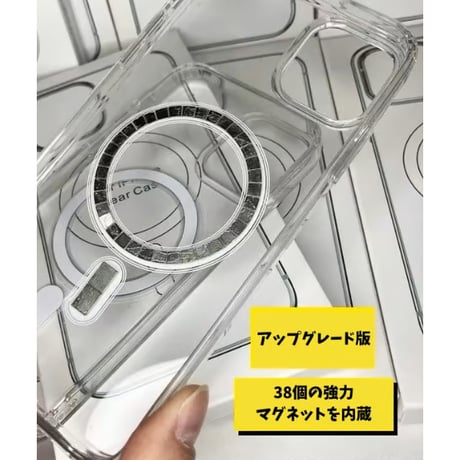 「228」iphone16 magsafe ケース iphone15pro/14 黄 ば ま ない クリア ケース シンプル