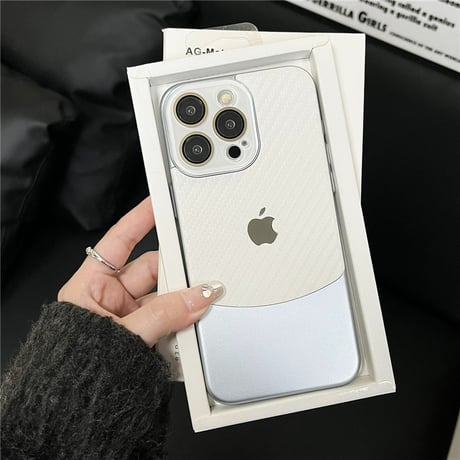 「193」カメラ保護ファイル付き iphone15 ケース おしゃれ カーボンファイバー スマホケース バイ カラー