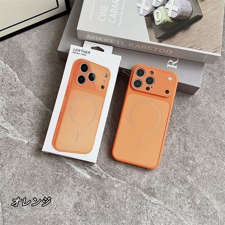 「500」ストラップホール付き iphone13~17series対応 magsafeケース カメラ保護 滑り止め