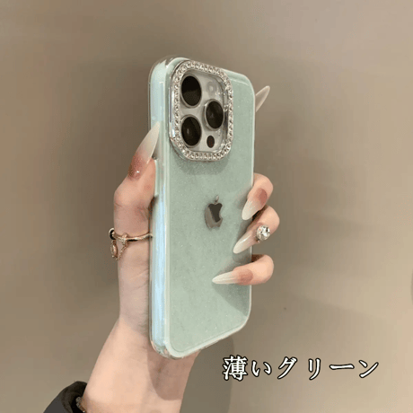 「373」キラキラ の iphone ケース ラメ 女子 iphone16pro/15 ケース 可愛い 韓国