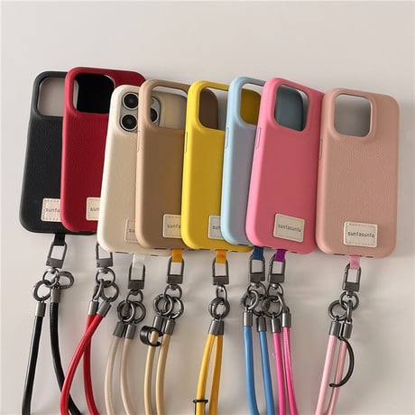 「254」iphone16 ショルダーケース 韓国 スマホ ショルダー 大人 かわいい