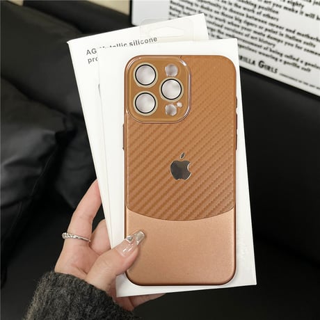 「193」カメラ保護ファイル付き iphone15 ケース おしゃれ カーボンファイバー スマホケース バイ カラー