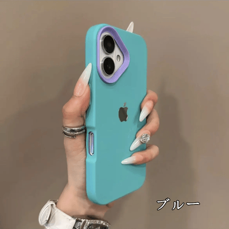 「384」スマホ ケース シリコン iphone16/16pro ケース おしゃれ バイカラー