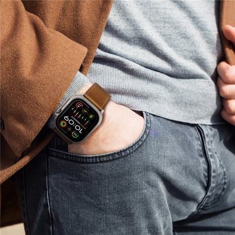 「435」アップル ウォッチ バンド メンズ 本革 apple watch バンド 高級 おすすめ