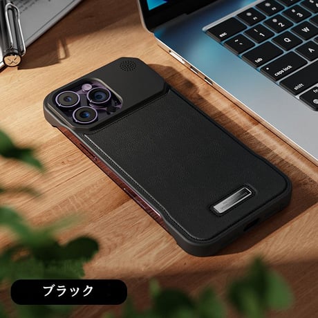 「356」iphoneフレームレスケース マグセーフ ケース アロマディフューザーつき