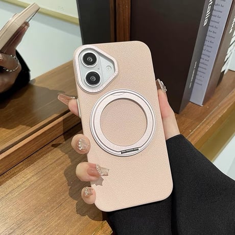 「281」iphone16/16promax magsafe 対応 ケース かわいい iphoneケース スタンド付き