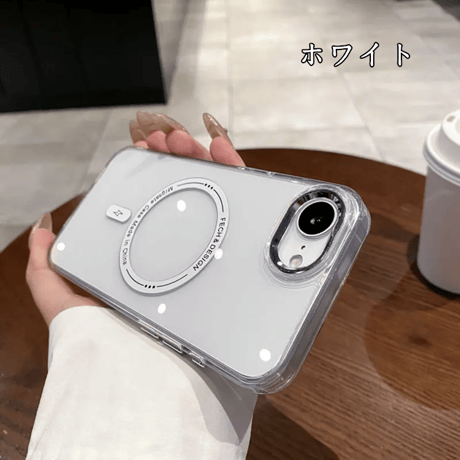 「361」iphone17e/16e ケース クリア magsafe対応 iphone16/15 ケース おしゃれ