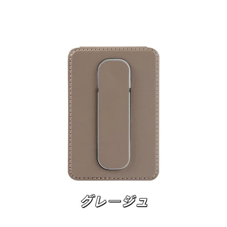 「514」magsafe カード ケース スタンド付き スマホ マグネット ケース magsafe ウォレット おすすめ