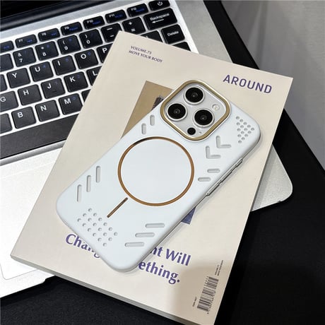 「421」iphone17/17pro ケース 放熱 magsafe ケース おしゃれ