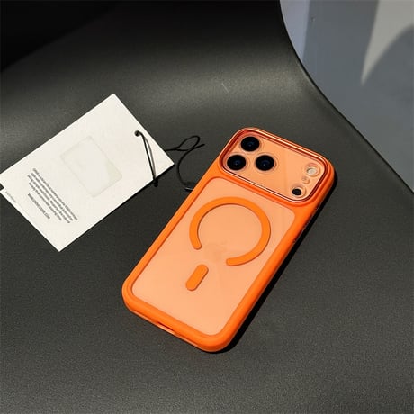 「485」Easoncase iphoneクリアケース iphone17pro/16proケース magsafe対応