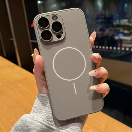 「369」magsafe対応 iphone16pro/16plus ケース スマホカバー ガラス 指紋つかない
