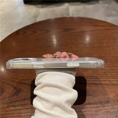 「395」magsafe クリア ケース iphone17/17pro ケース おしゃれ カメラコントロールカバー付き