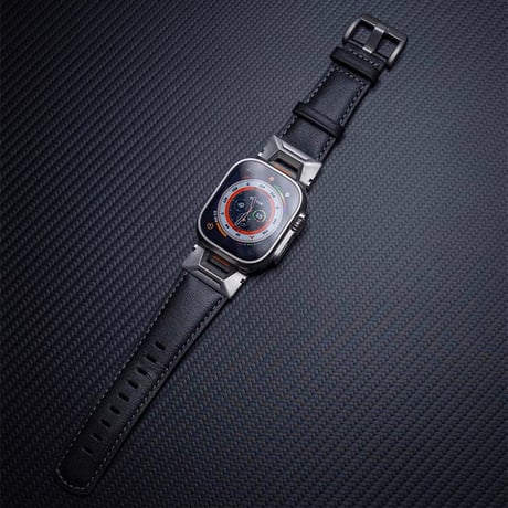 「157」アップル ウォッチ バンド 高級 メンズ apple watch7/8/Ultra バンド レザービジネス