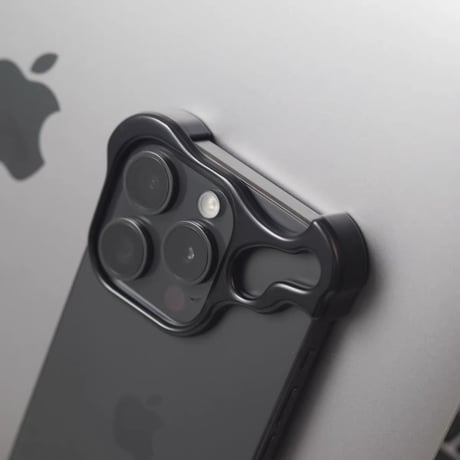 「181」iphone ケース メタル iphoneフレームレスケース  放熱 カメラ保護リング付き