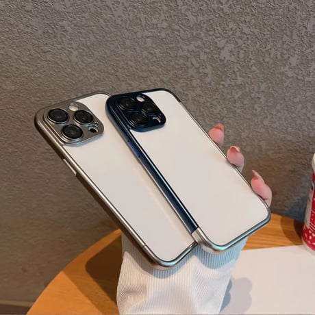 「163」スマホ バンパー ケース 枠 だけ iphone16/16pro ケース カメラまで保護