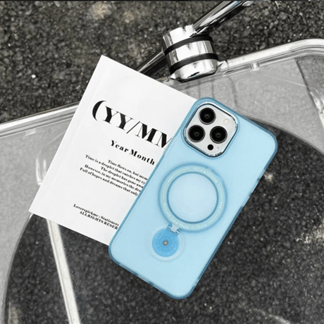 「349」マグセーフ ケース iphone17E/16pro/16E/15 ケース スタンド付き スマホケース 半 透明 おしゃれ galaxy s25/s24ケース