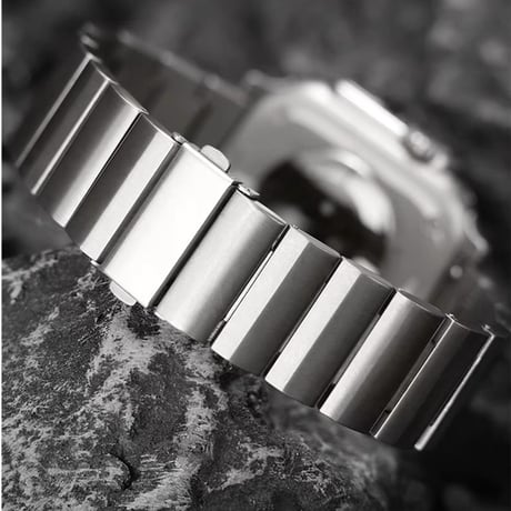 「169」アップル ウォッチ バンド メンズ おしゃれ apple watch チタン バンド