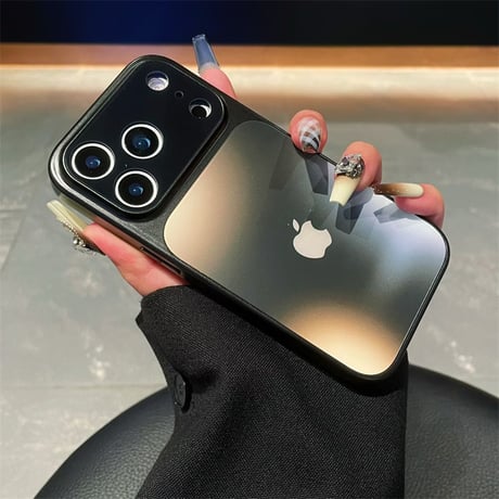 「481」iphone ガラス ケース グラデーション iphone17pro/16ケース ペア おしゃれ