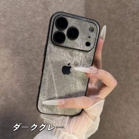 「446」iphone デニム ケース カメラフィルム付き iphone12~17シリーズ対応 スマホケース 大人 かわいい