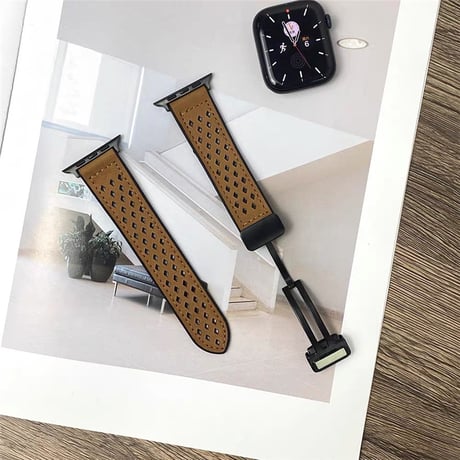 「182」apple watch バンド 蒸れ ない おすすめ アップル ウォッチ バンド マグネット