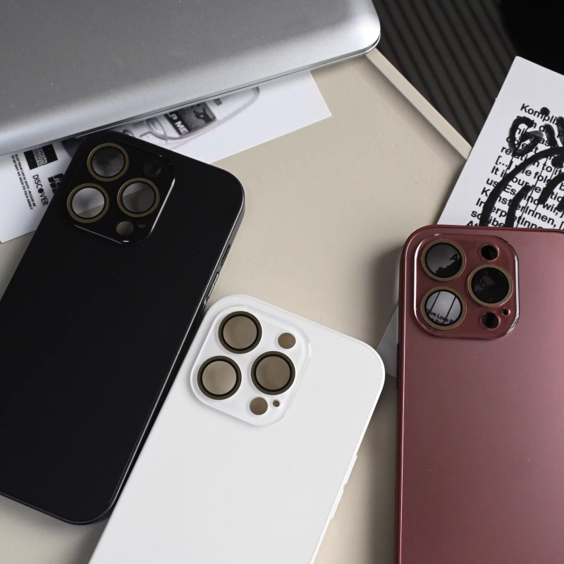 253」iphone16/16pro ケース シンプル マット iphoneケース 指紋つき
