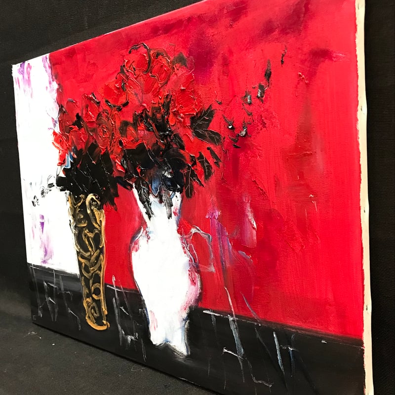 ガーベラ 油絵 P8（455×333mm） ガーベラ 油絵 P8（455×333mm）