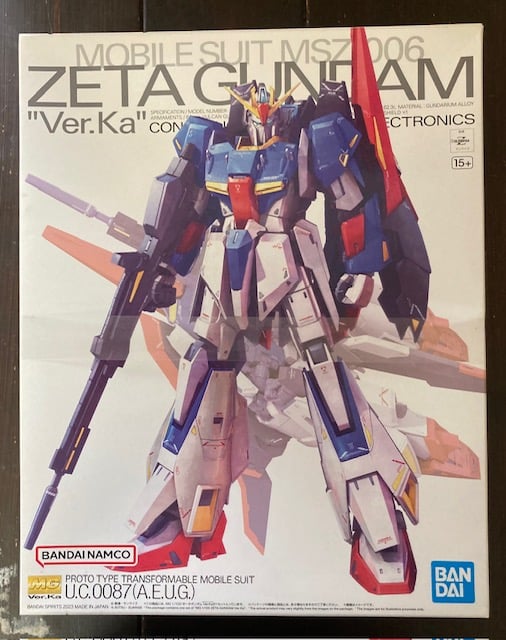 ゼータガンダム　Ver.Ka MG MG ゼータガンダム Ver.Ka レビュー | ガンダムブログはじめました