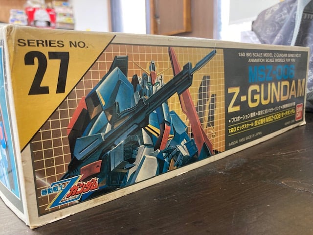 旧キット】 バンダイ 1/60 Zガンダム | 美味しい楽しい秘密基地 しんだ