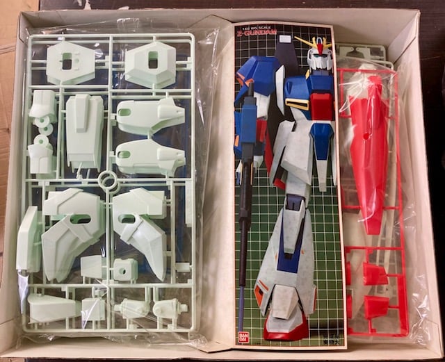 旧キット】 バンダイ 1/60 Zガンダム | 美味しい楽しい秘密基地 しんだ