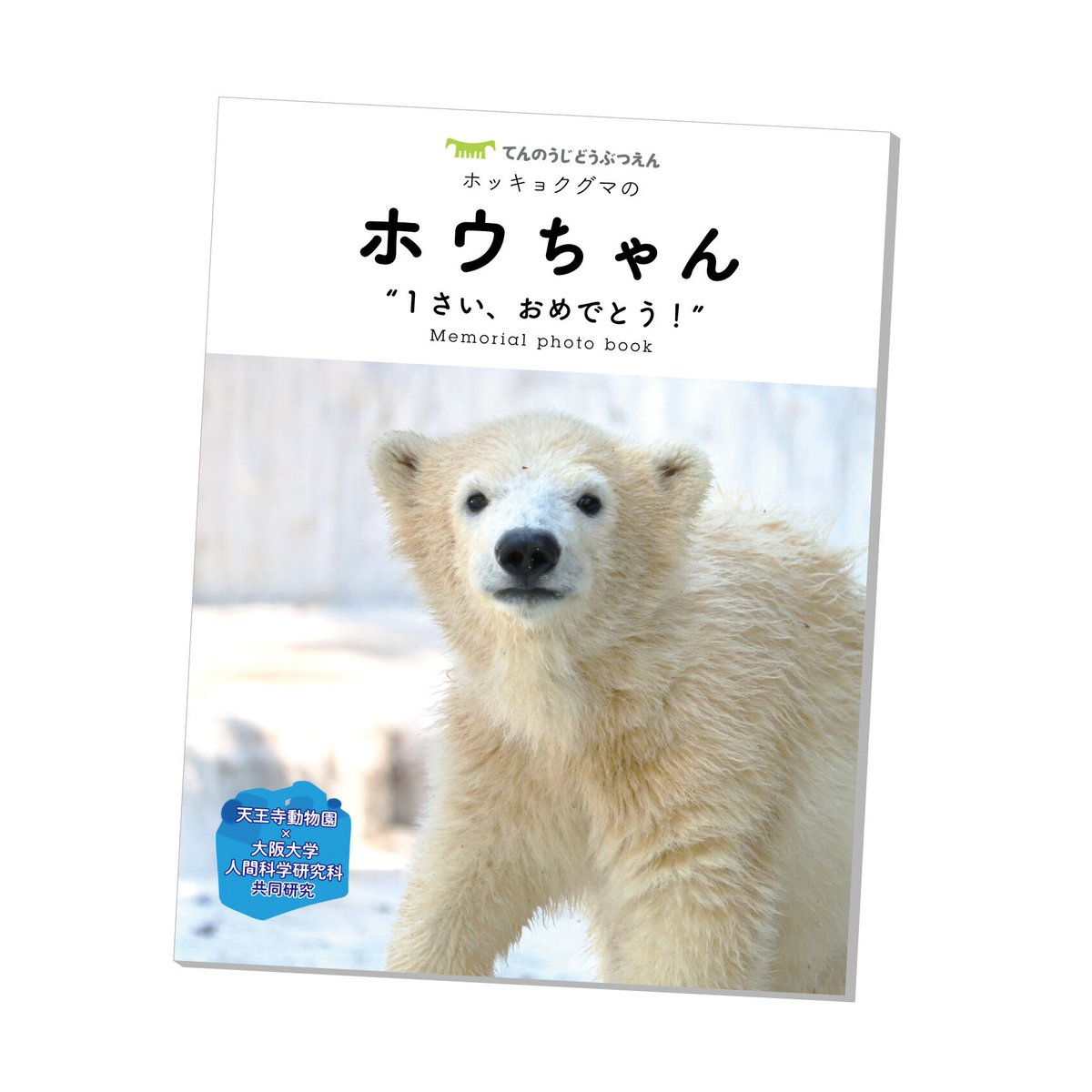 天王寺動物園】ホッキョクグマのホウちゃん“1さい、おめでとう
