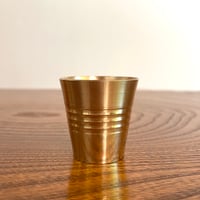 インドの礼拝用ブラス カップ