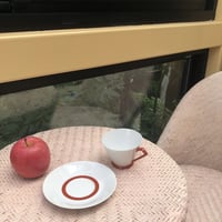 ノリタケ NIPPON TOKI KAISHA ｜赤いラインのカップ＆ソーサー