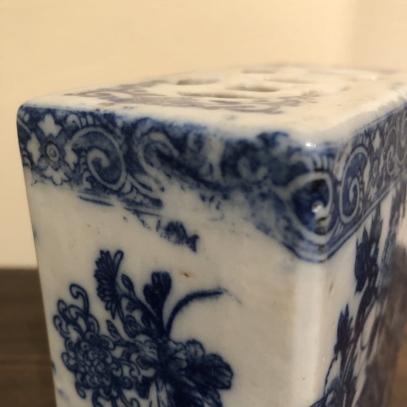 陶器　枕 まくら　タイル/中国 古道具 レトロ 珍品 アンティーク 陶器 枕 まくら タイル/中国 古道具 レトロ 珍品 アンティーク