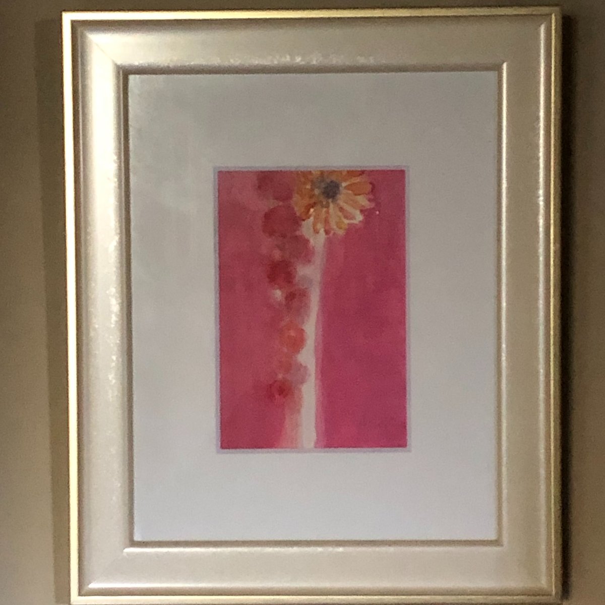 水彩画 F3 ピンクローズ 水彩画 F3 ピンクローズ 水彩画 F3 ピンクローズ