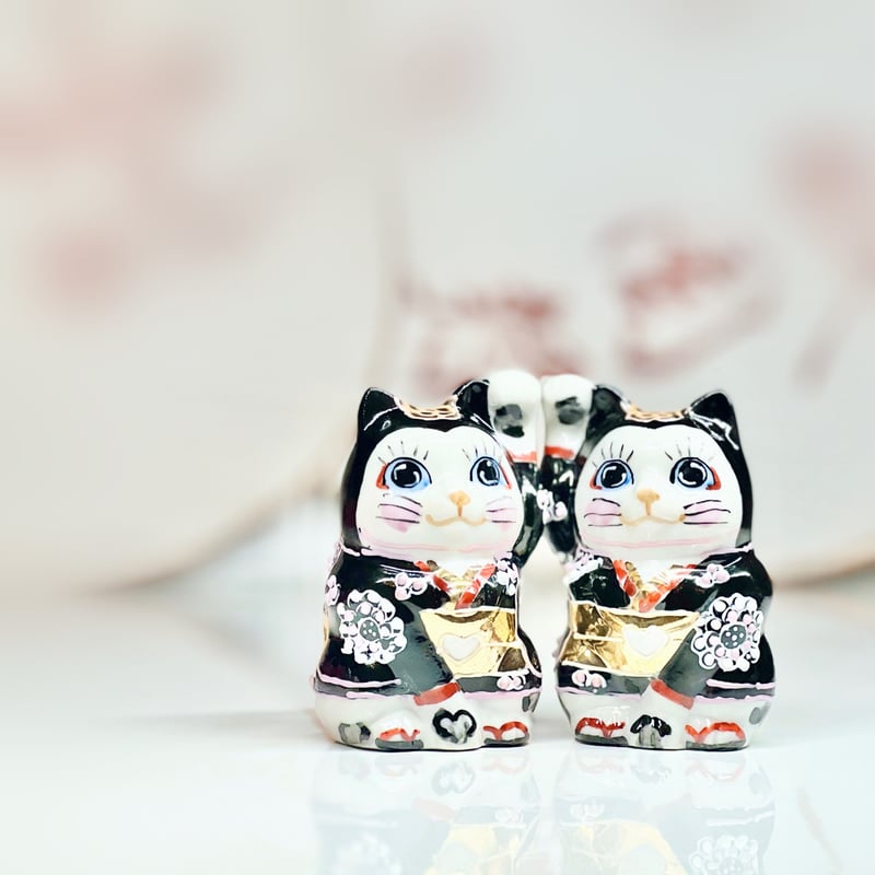 MIYABI（雅-みやび-）招き猫／まねきねこ 京都 舞妓 着物 | ラヴリエスト