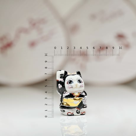 【即納品】MIYABI（雅-みやび-）招き猫／まねきねこ（1体）京都